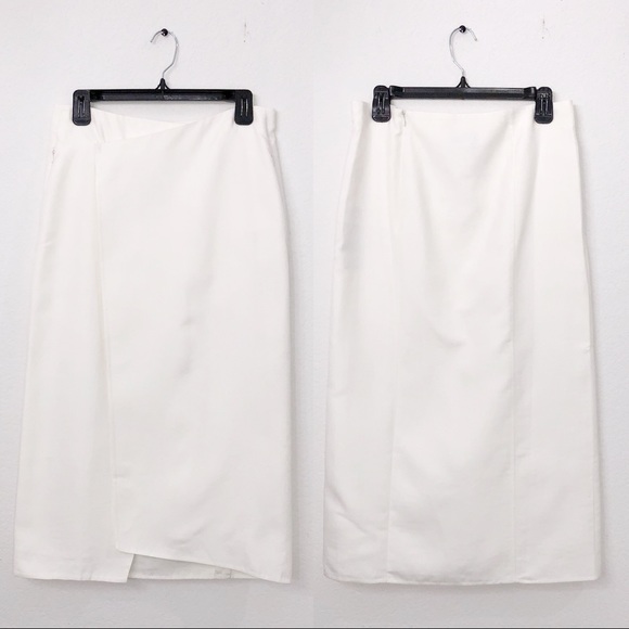 NWT AKRIS Double-Face Stretch Wrap Skirt - Picture 3 of 8